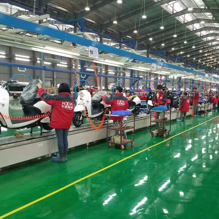 武汉电动车生产线